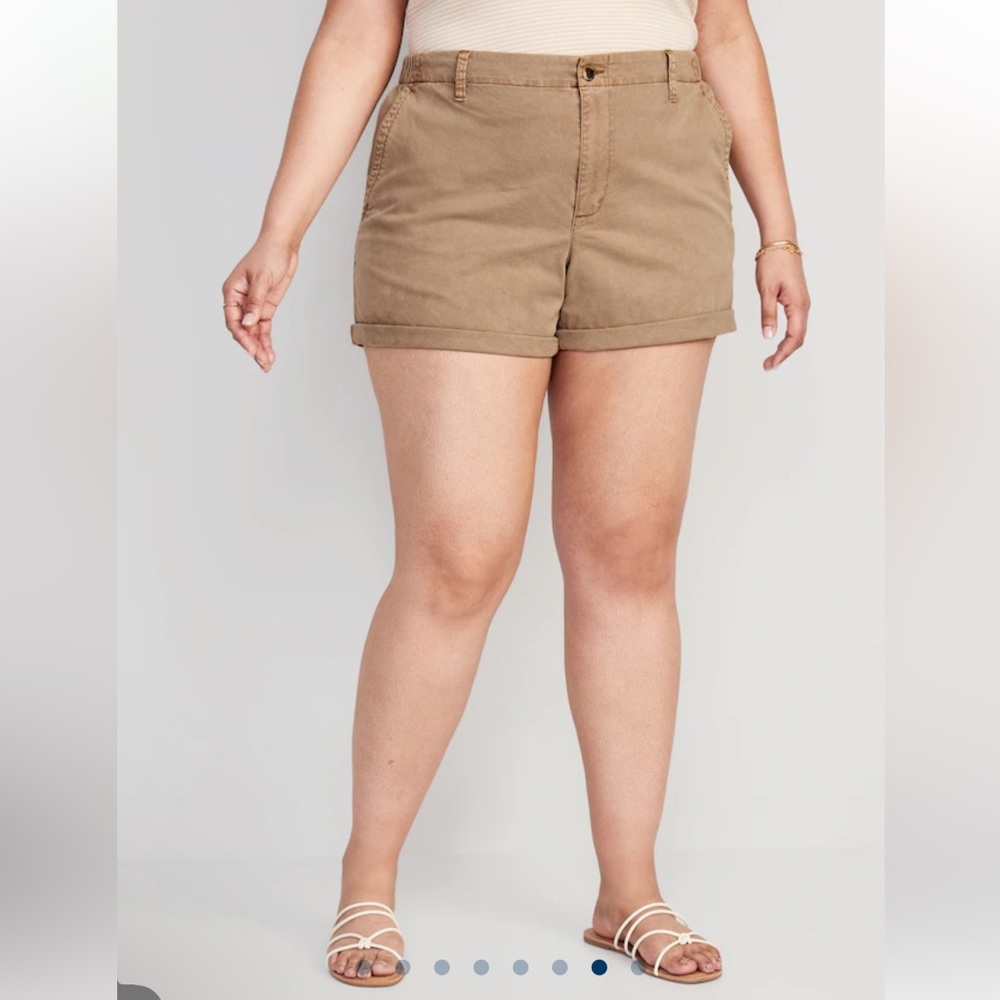 Old Navy Woman’s  High-Waisted OGC Pull-On Shorts -- 3.5-inch inseam Size 3X